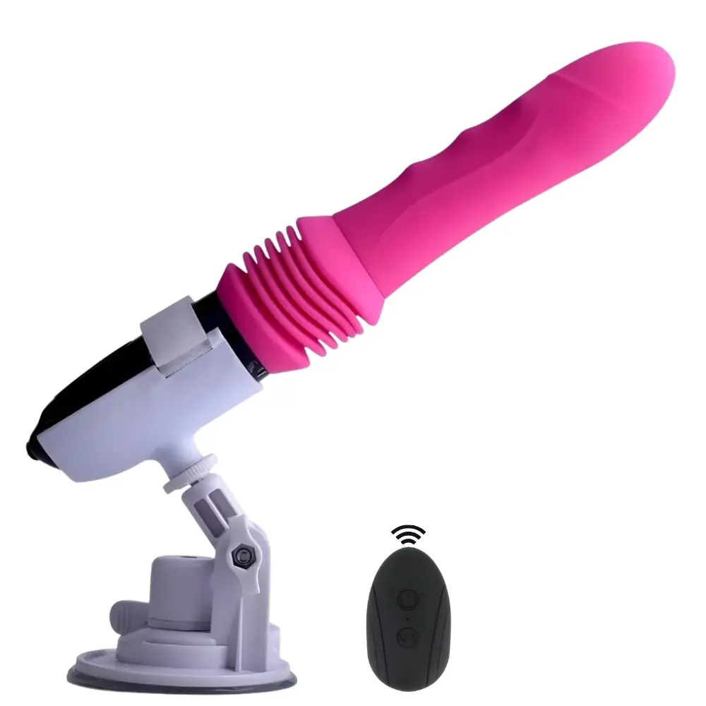 Agor Thrusting Vibrator s fiksacijom, napred-nazad pokret i daljinskim upravljačem