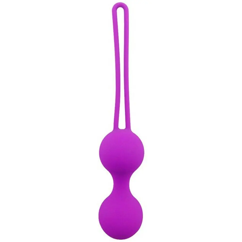 Agor Kegel Benwa loptica medicinski silikon metalna jiggle kegel kugla – crvena