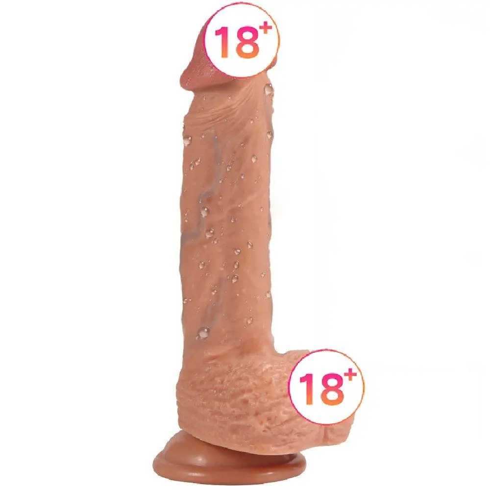Shequ Dean Vein Double Dildo sa dvostrukim slojem realističnog mesa
