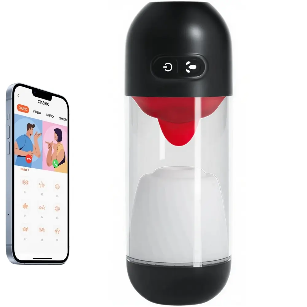Agor Automatski Jezični Ližer Telefon Kontrolisani Oralni Masturbator