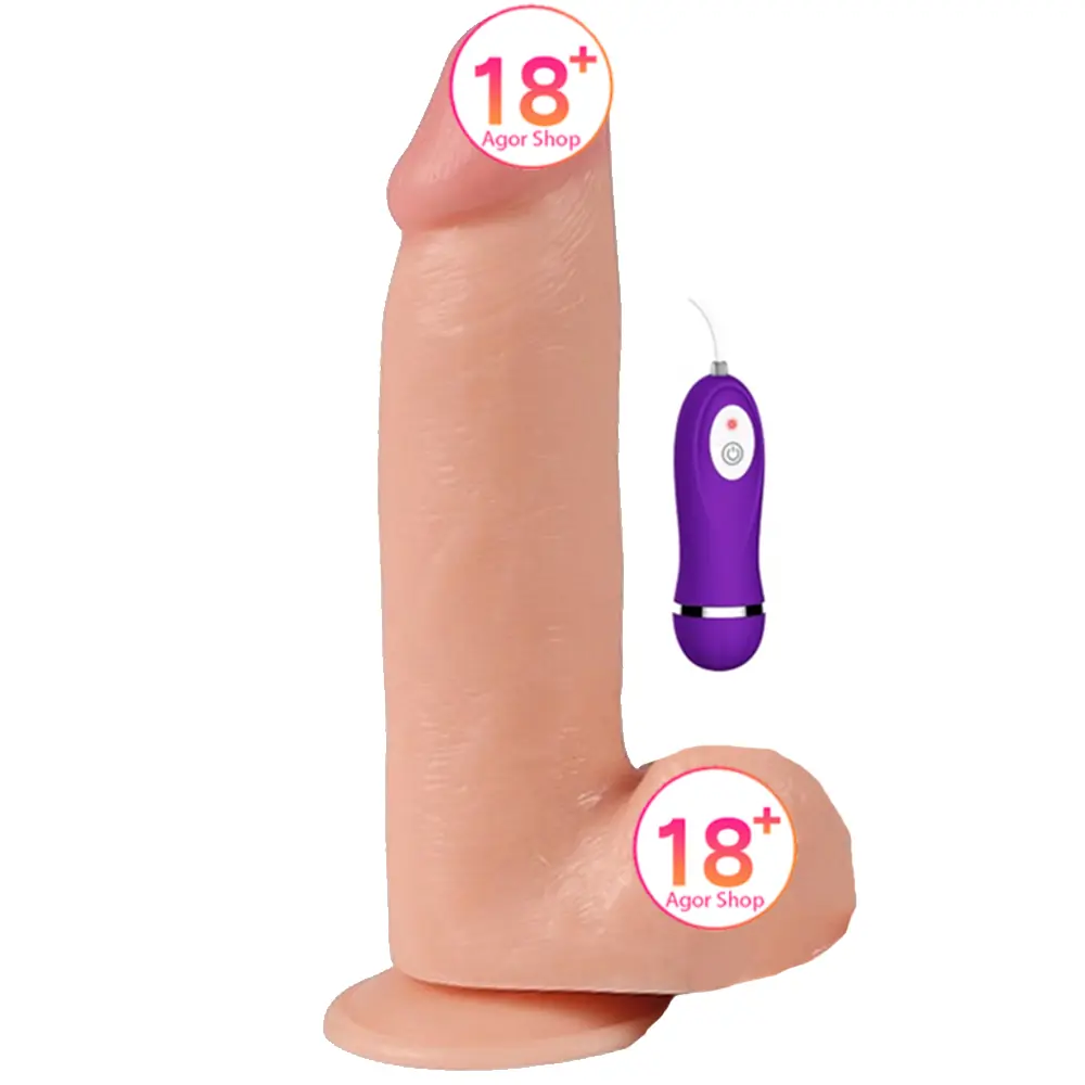 Shequ Phantom Vibrirajući Dildo 20 cm