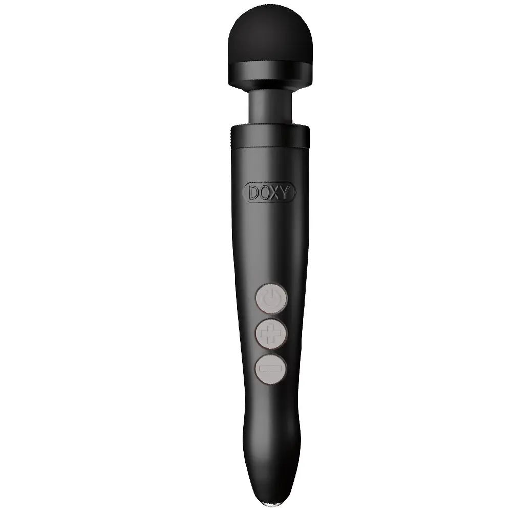 Doxy Die Cast 3R USB punjivi mini štapić crni masazer