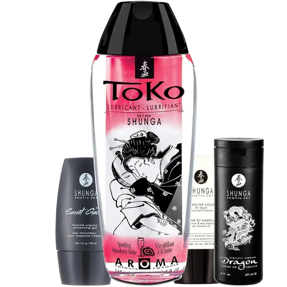 Shunga Erotica Art Naughty Kit – Set za parove sa lubrikantom
