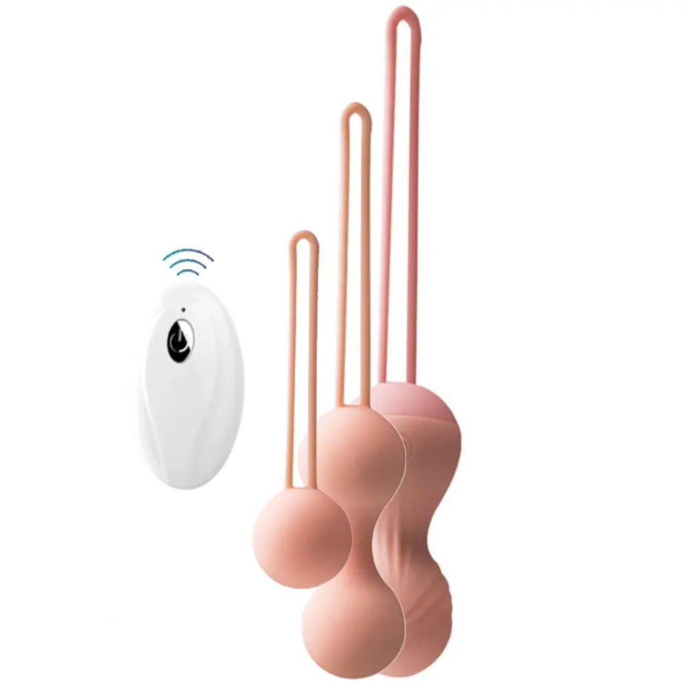 Agor Exuis Balls Set daljinsko upravljani kegel vježba vibrator