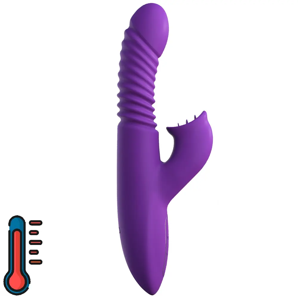 Pipedream Fantazija za nju Ultimativni Udarní Klitoris Naprijed-Nazad Pokretni Vibrator