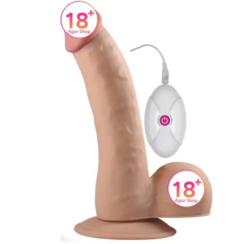 Lovetoy The Ultra Soft Dude 22,5 cm Realistički Vibrator