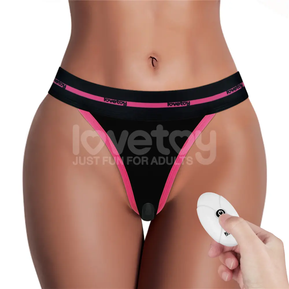 Lovetoy Printed Vibrirajuće Sexy Gaćice XS/S nosivi vibrator LV770214A