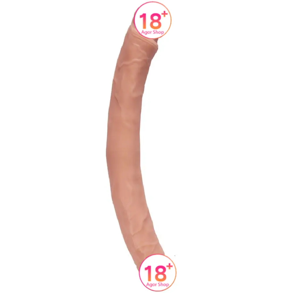 Shequ Grover Large 38 cm Fleksibilni Dvojglavi Penis