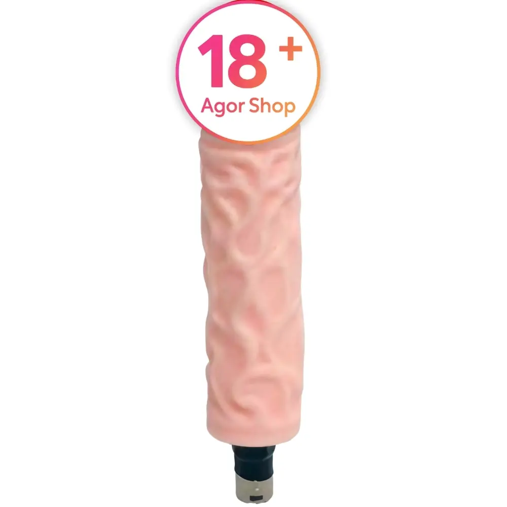 Agor Realistički Penis Nacrt 19,5 cm Machine Gun