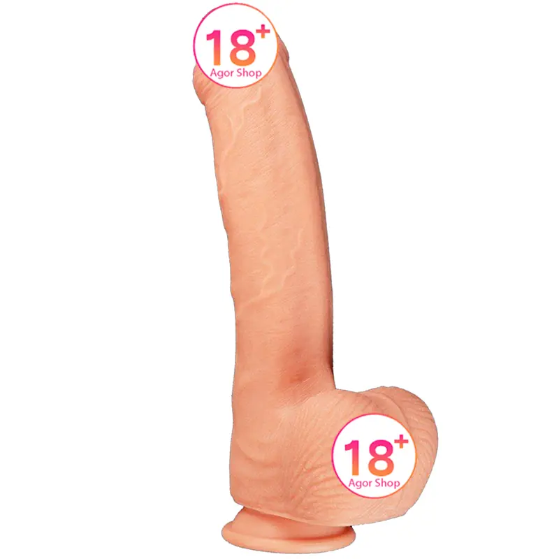 Lovetoy Dvostruki Slojeviti Penis 28 cm Veliki Realistični