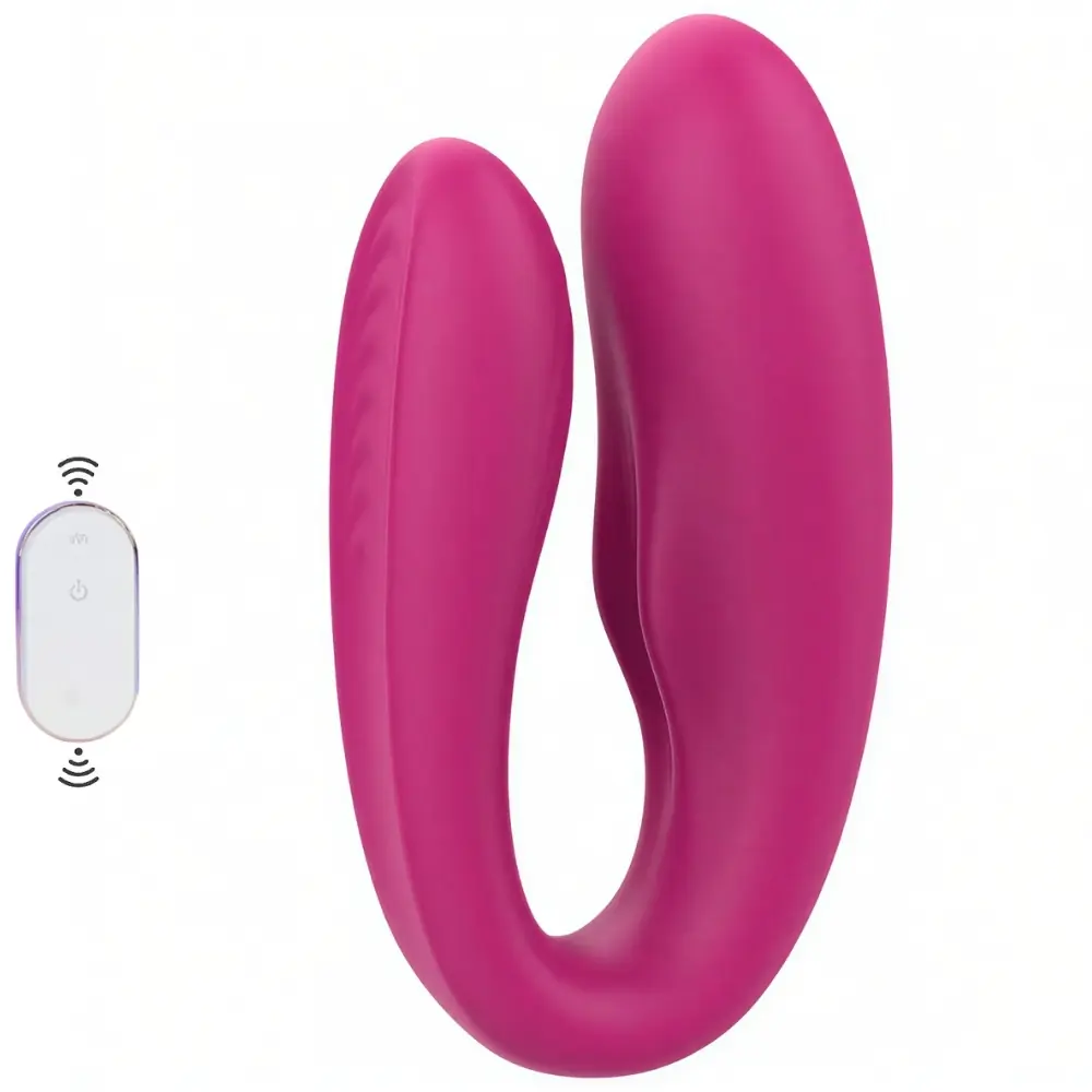 Agor S-Hande Remote Control Dual Pleasure nosivi vibrator za parove