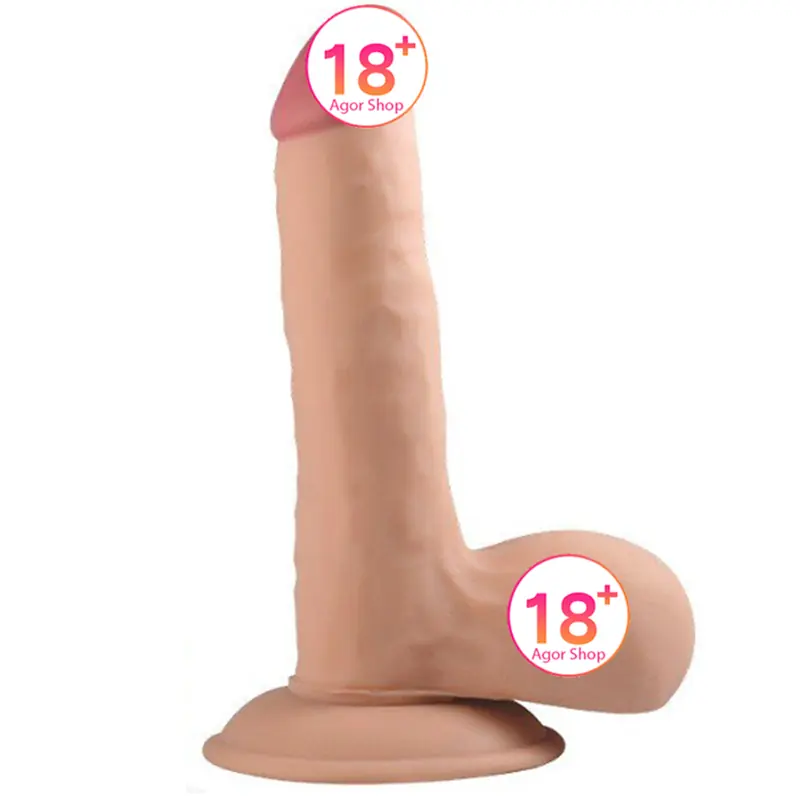 Lovetoy Ultra Soft Dude Dildo 18 cm Realistički Penis LV1083