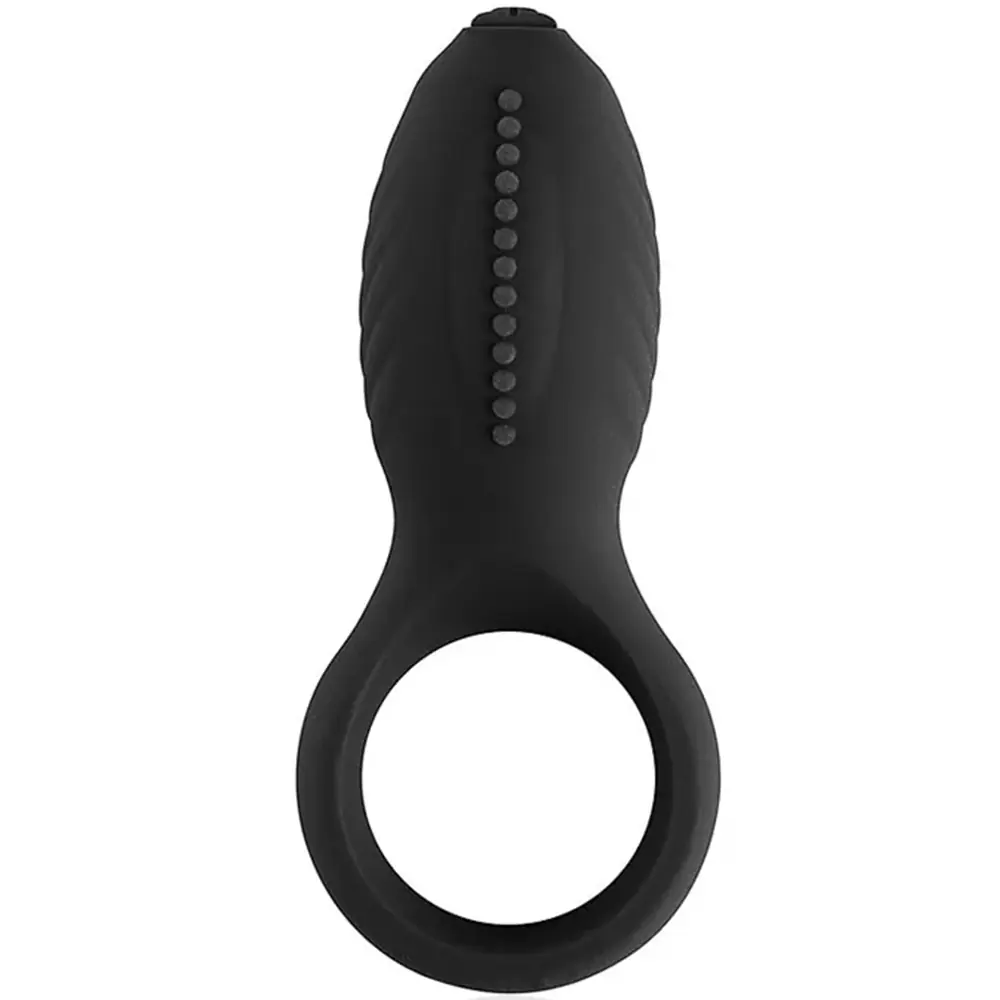 Agor Man Nuo vibrirajući prsten za penis - Crna