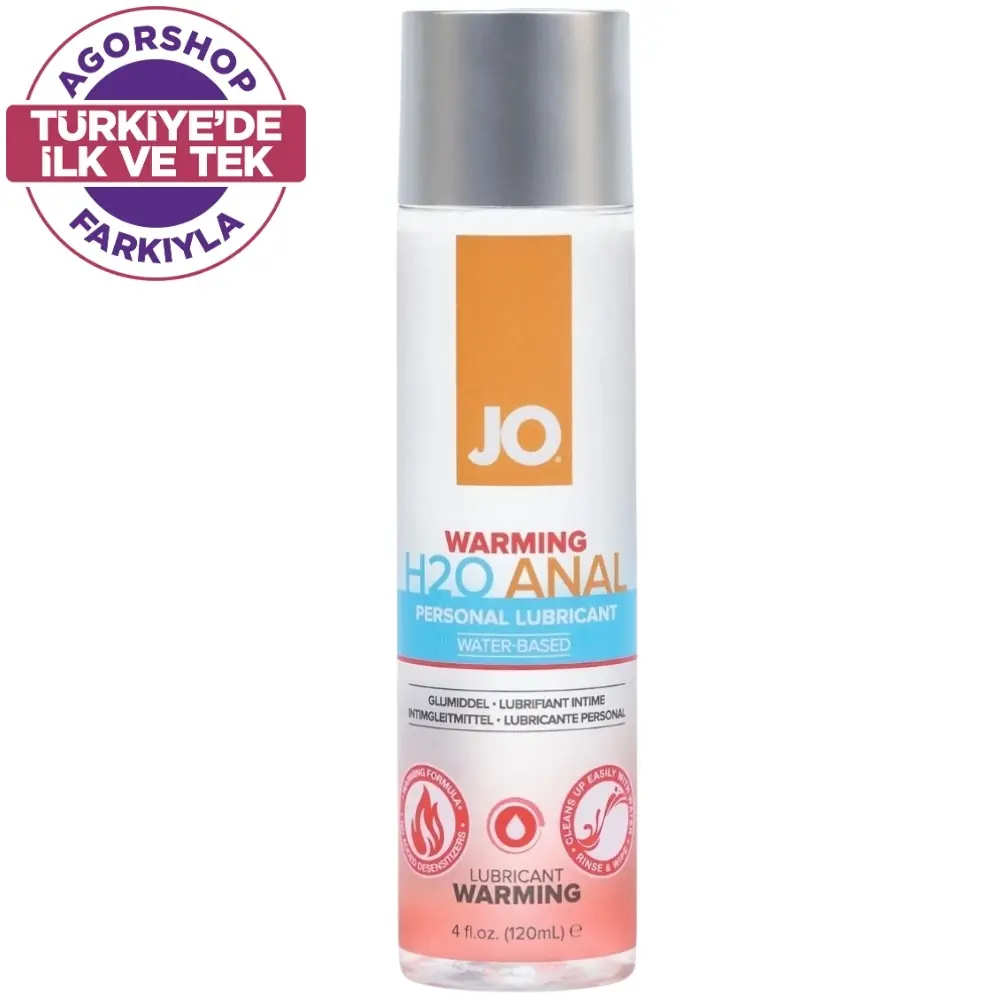 JO Anal H2O Warming lubrikant 120 ml