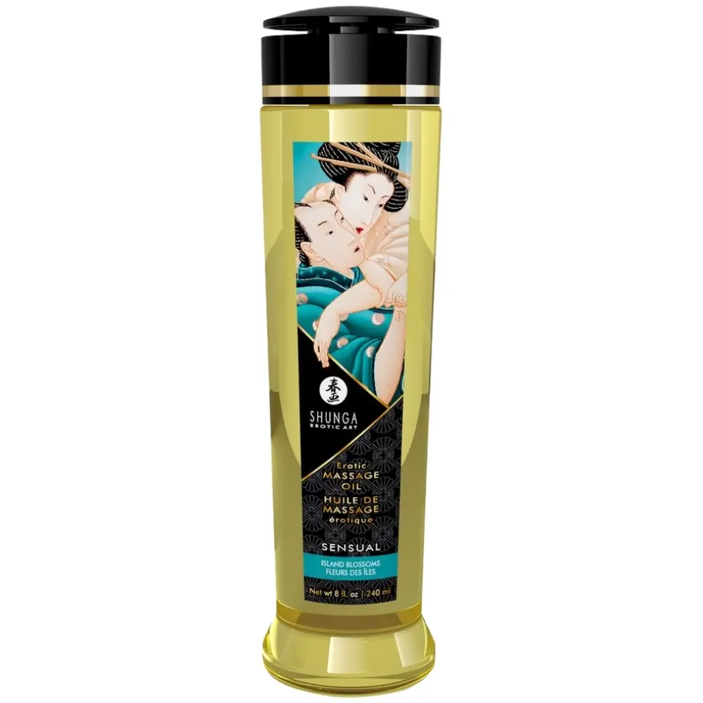 Shunga Island Blossoms Masážno Ulje 240 ml