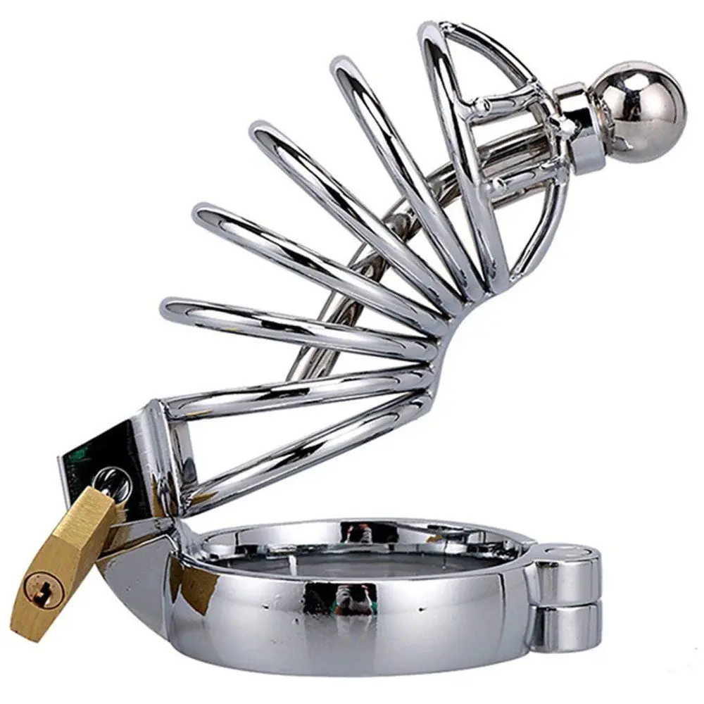 Agor Master Muški Chastity Uretralan Igrač Kavez za Penis 50 mm