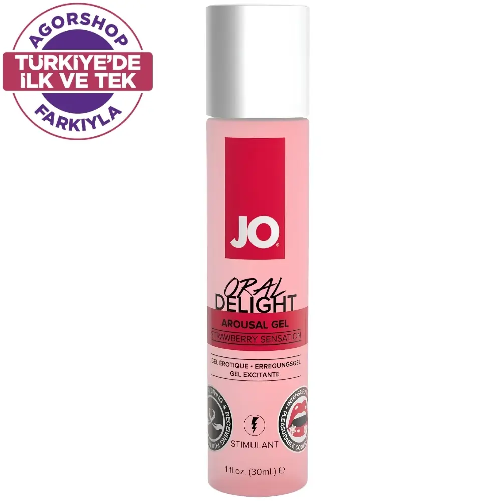 JO Oral Delight Arousal Gel Strawberry Sensation 30 ml