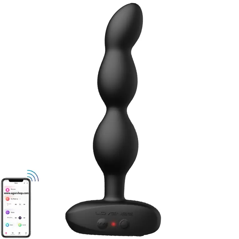 Lovense Ridge telefon kontrolisani i pokretni anal bončak