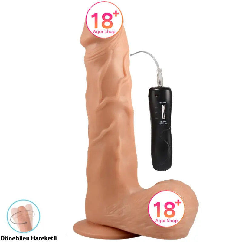 Shequ Mike's Cock Rotirajući Dildo 7.3'' 18,5 cm Realistički Penis