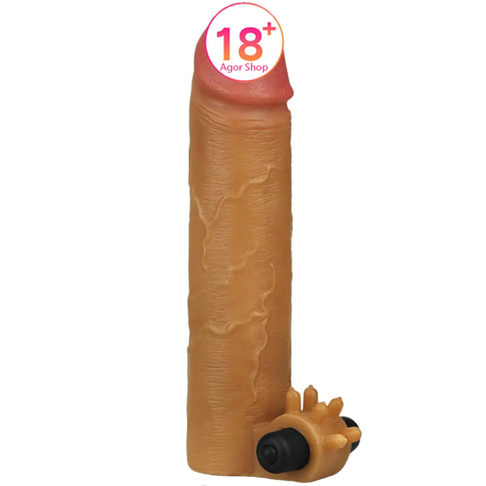 Lovetoy Nature Extender prirodni kožni tekstura vibrirajući premaz za penis