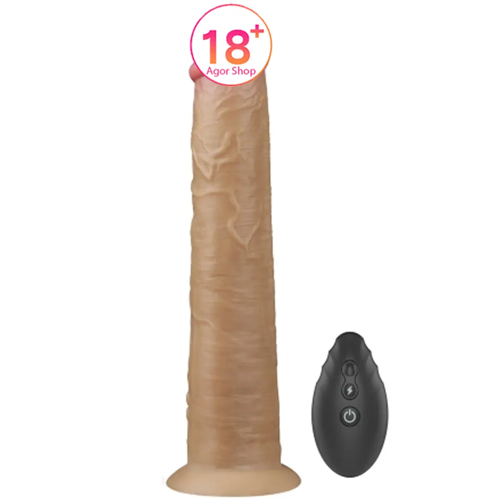 Lovetoy Dualni Slojeni Silikonski Penis 25 cm Sa Daljinskim Upravljačem