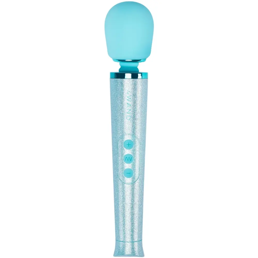 Le Wand Rechargeable All That Glimmers Plavi Masažni Vibrator