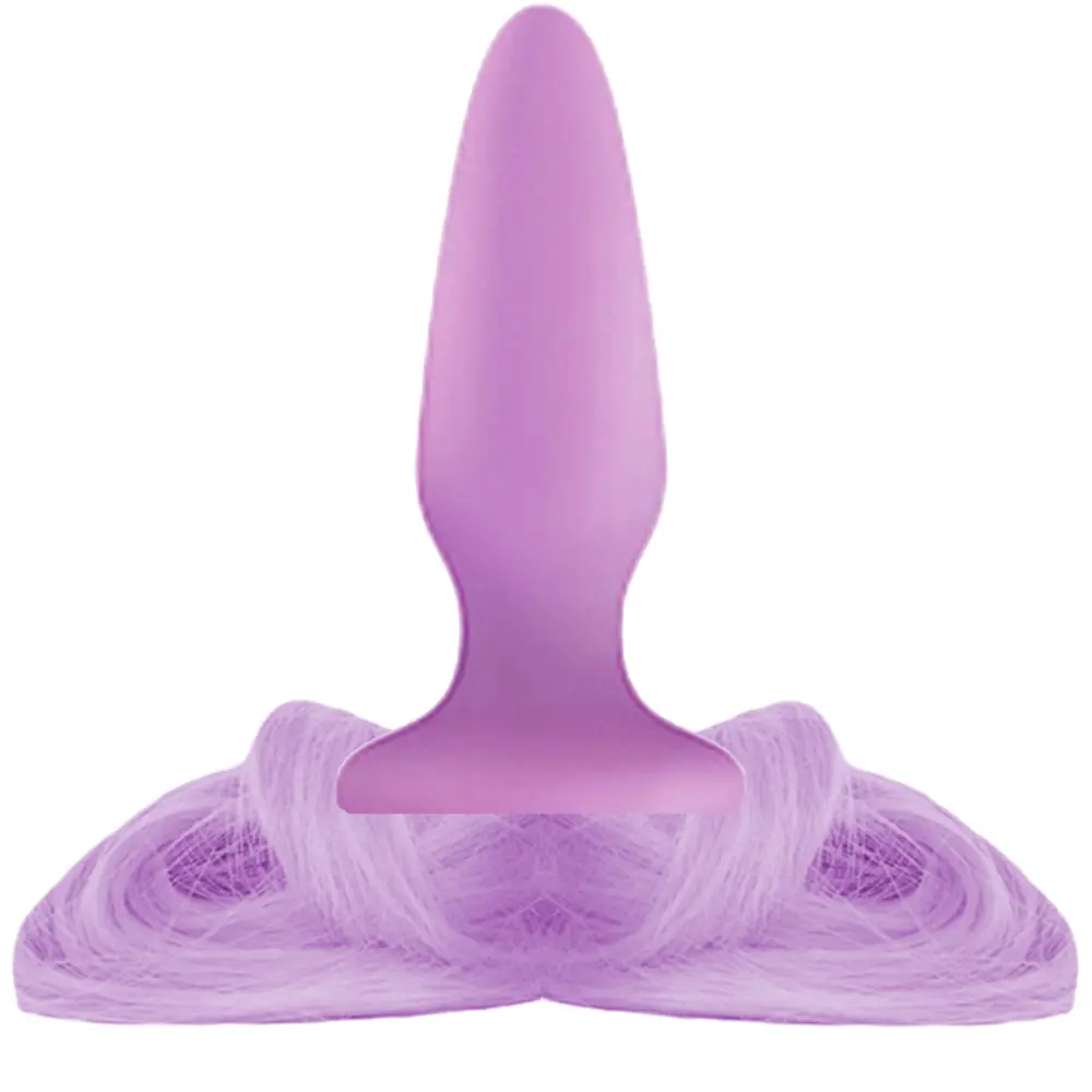 NS Novelties Unicorn Rep Tail Pastel Ljubičasti Anal Plug