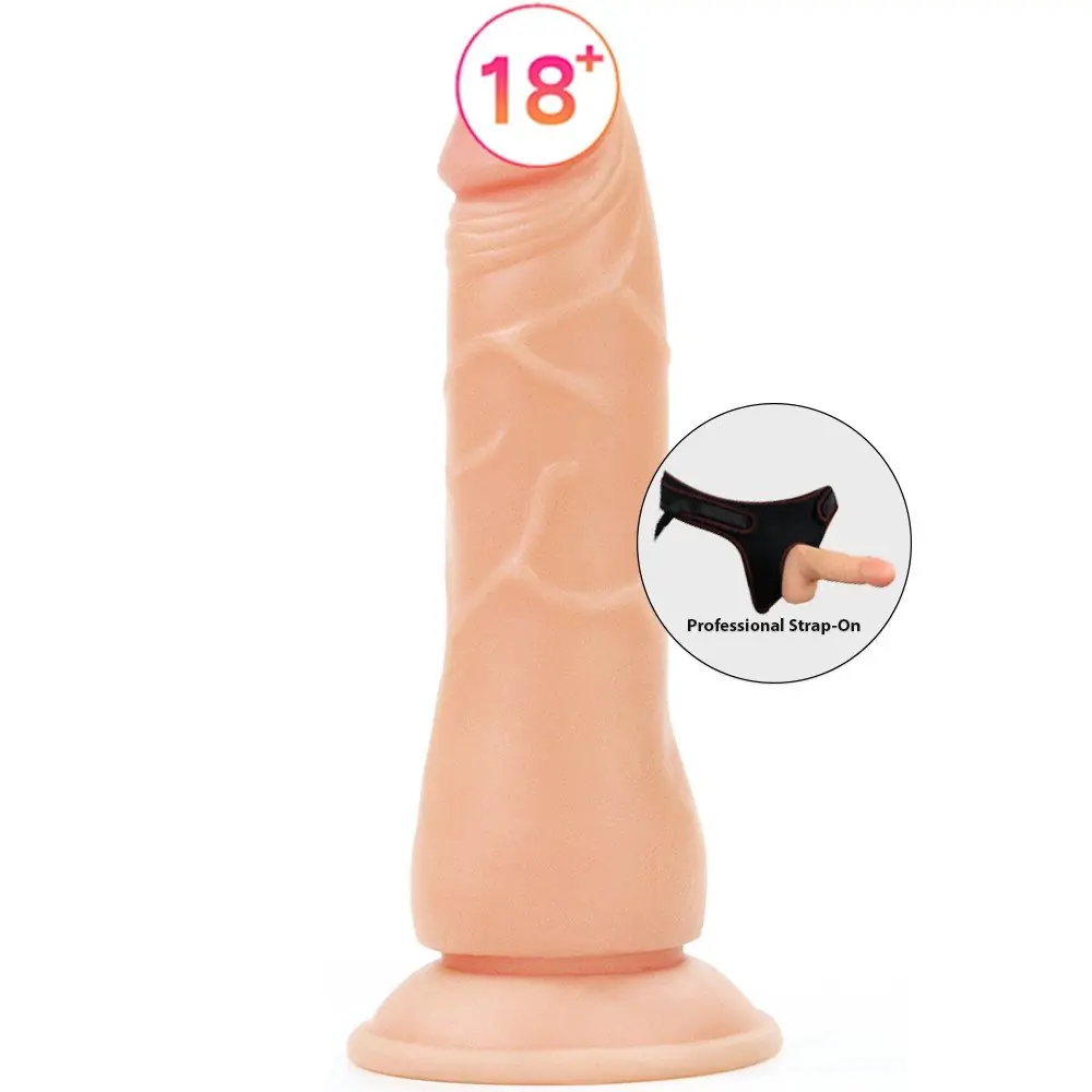Lovetoy Easy Strapon 19 cm Remenom Povezan Realistički Penis LV715006