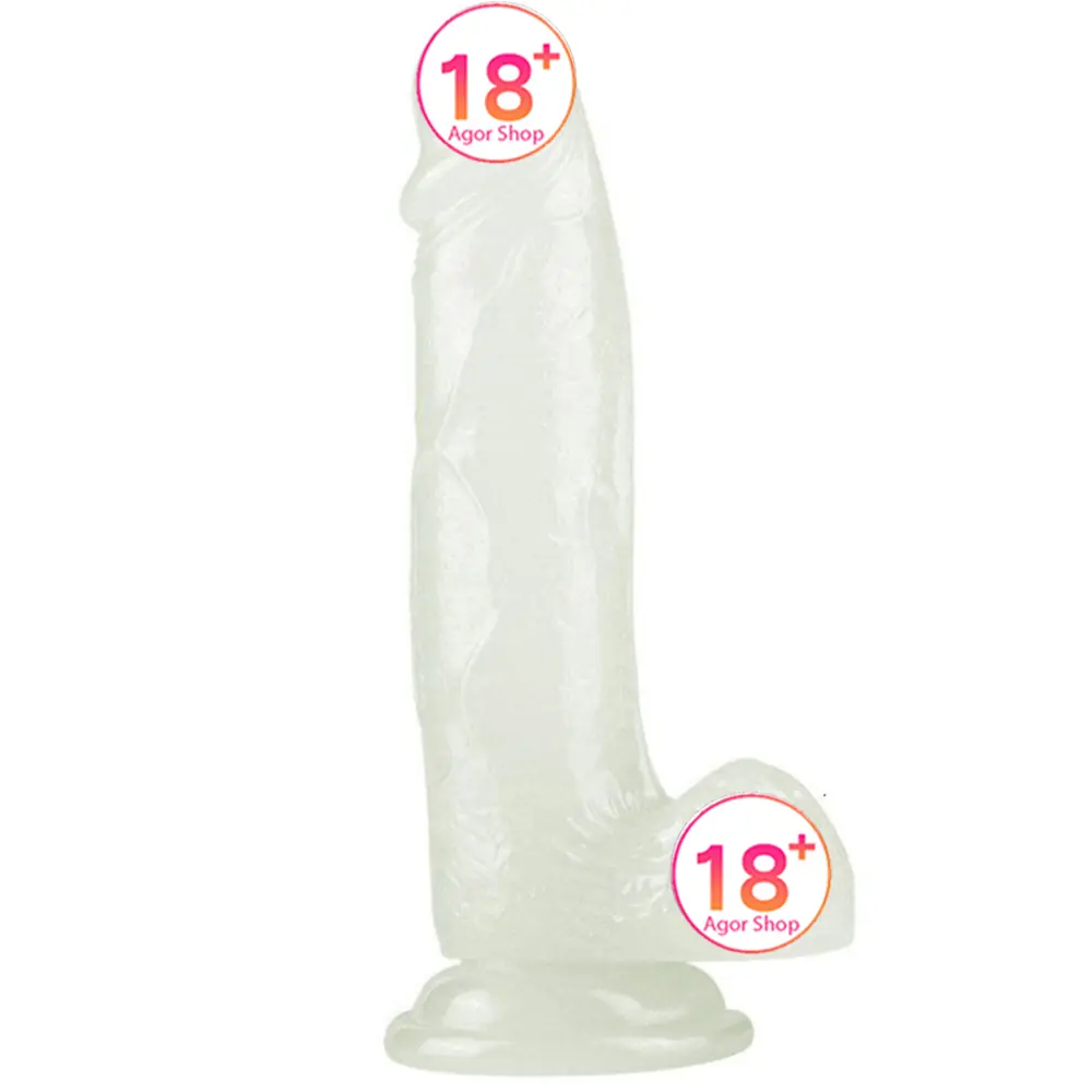 Lovetoy Lumino Play Jelly Dildo 19 cm Realistički Penis