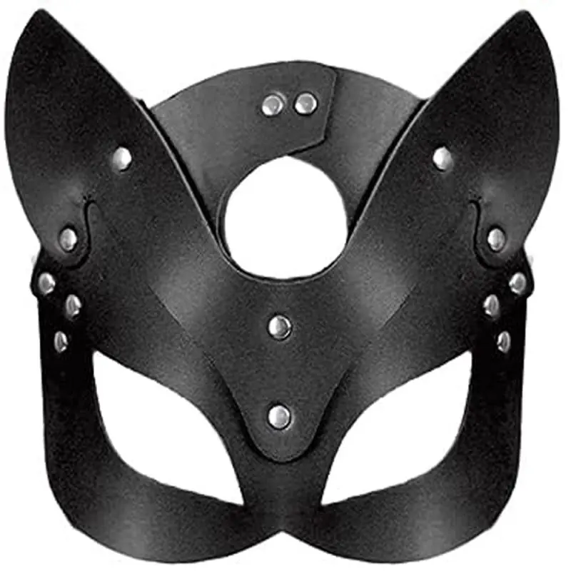 Agor Fetish Fantasy Mačja Maska – Crna