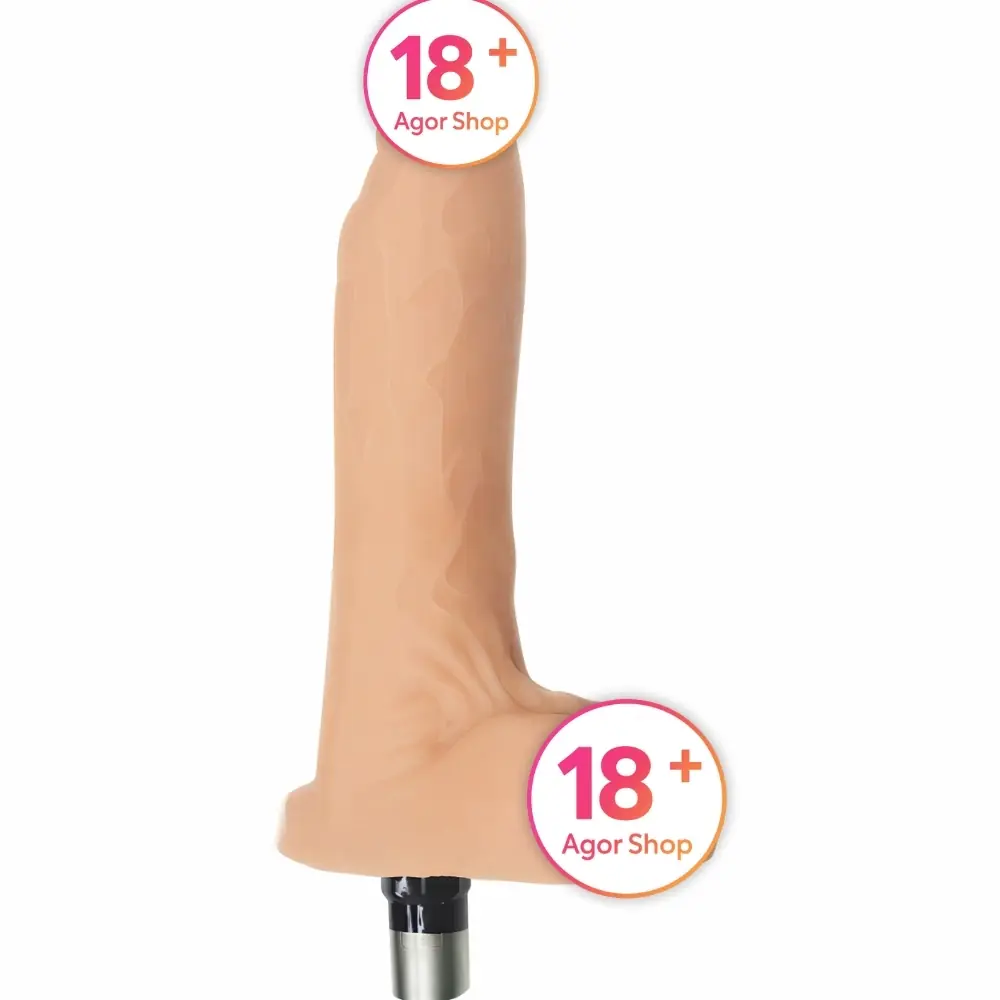 Agor mašinski pištolj Realistički penis dodatak 21,5 cm