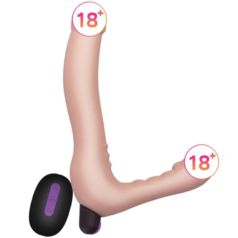 Lovetoy punjivi IJOY bežični bezpojasni strapon vibrator