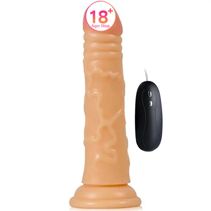 Shequ Glenn Vibrirajući Dildo 16,5 cm Realistični Penis