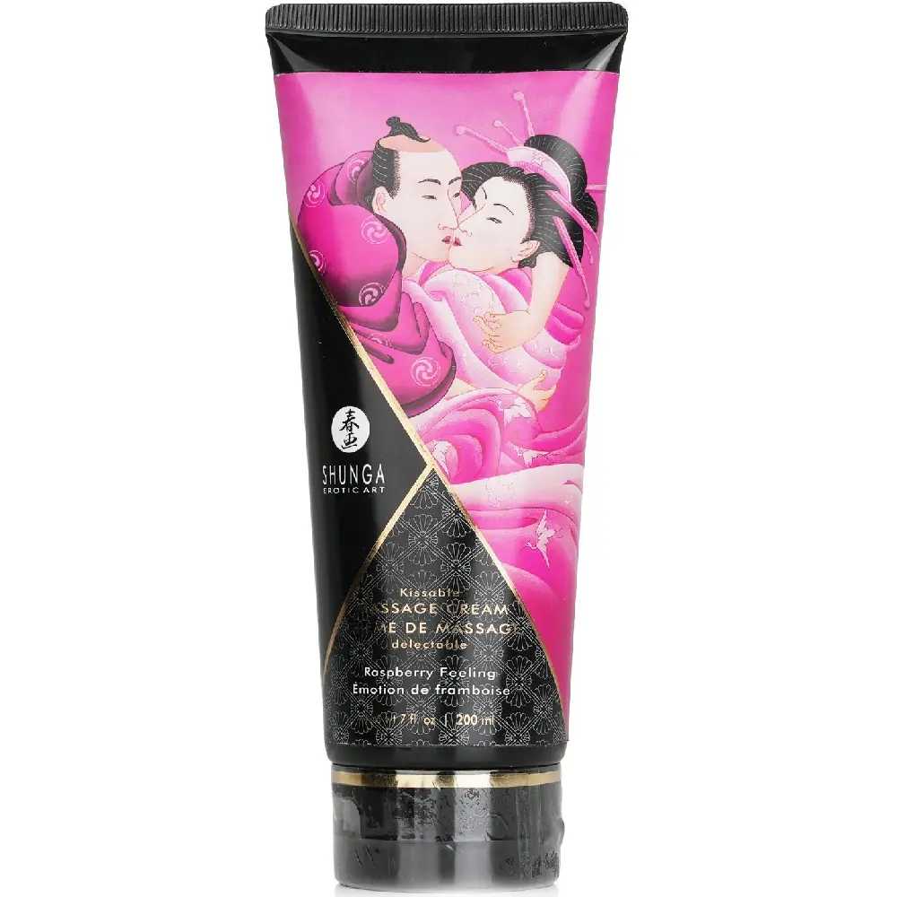 Shunga Kissable Masazna Krema Malina 200 ml