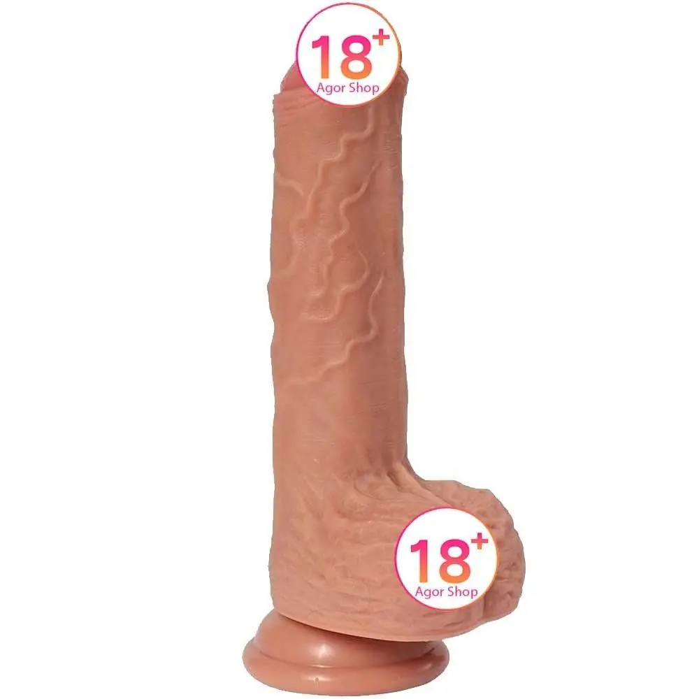 Dildo Series Mlsice 20 cm dvojnog sloja realistični penis
