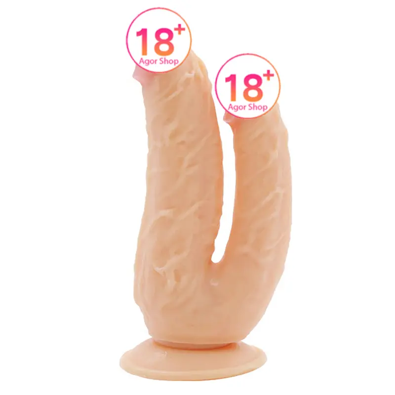 Agor Dildo Series Lifelike G-Spot Analni i Vaginalni Dvostruki Realistički Penis