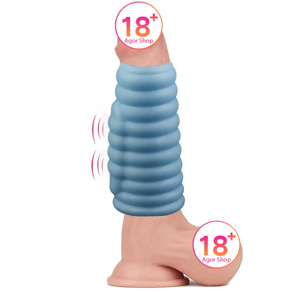 Lovetoy Vibrirajući Val Viteška Prsten Pokrivač za Penis