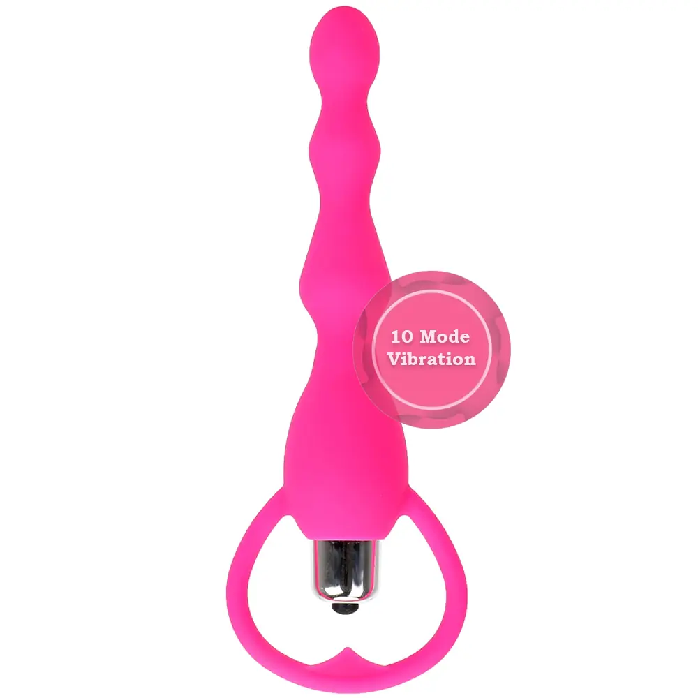 Agor Anal Fantazija Sa Perlicama 10 Moda Anal Vibrator – Roze