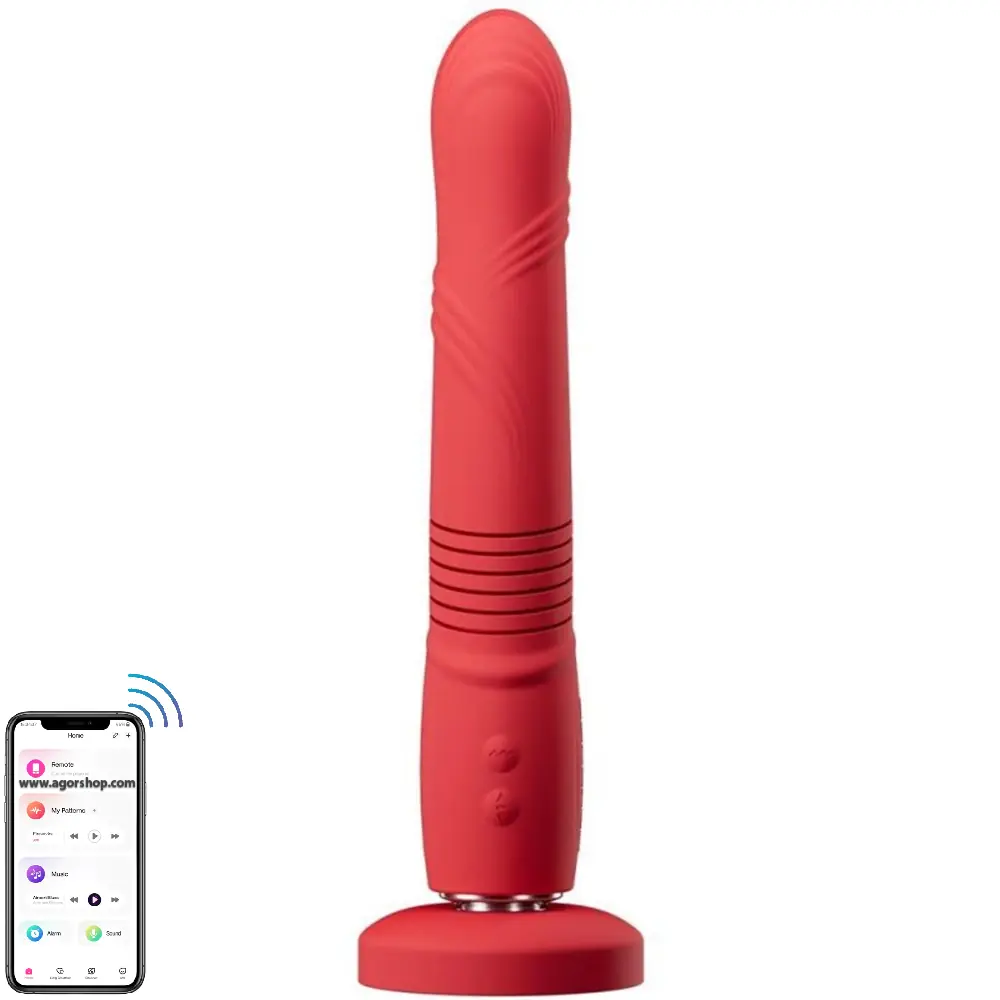 Lovense Gravity aplikacijski kontrolisani, automatski guranje i vibracije vibrator