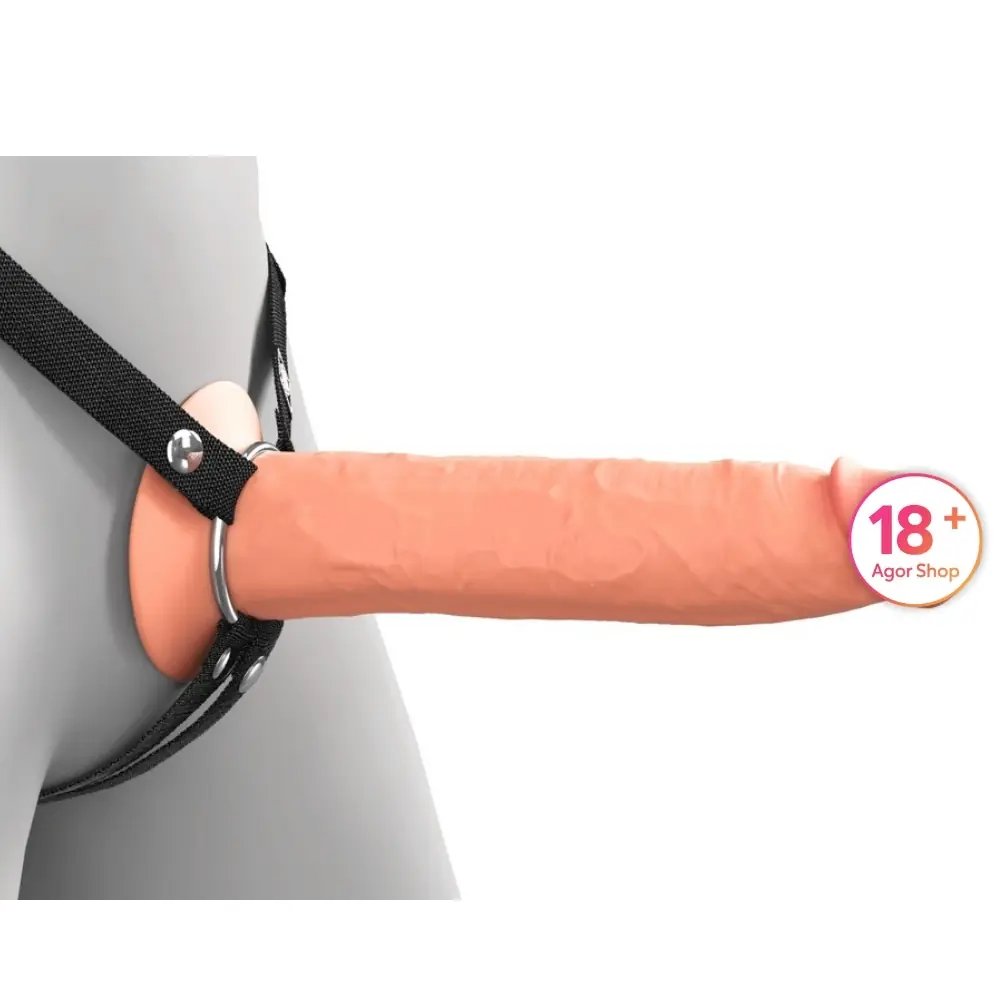 Pipedream Fantasy X-Tensions Elite 9 inča šuplji silikonski strap-on