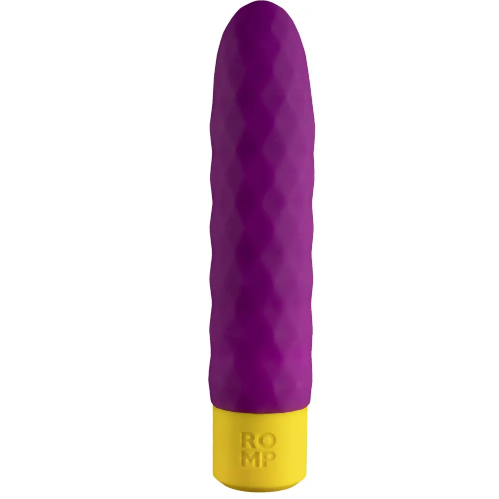 Romp Beat Šarjabilni Silikonski Nervurirani Klasični Vibrator
