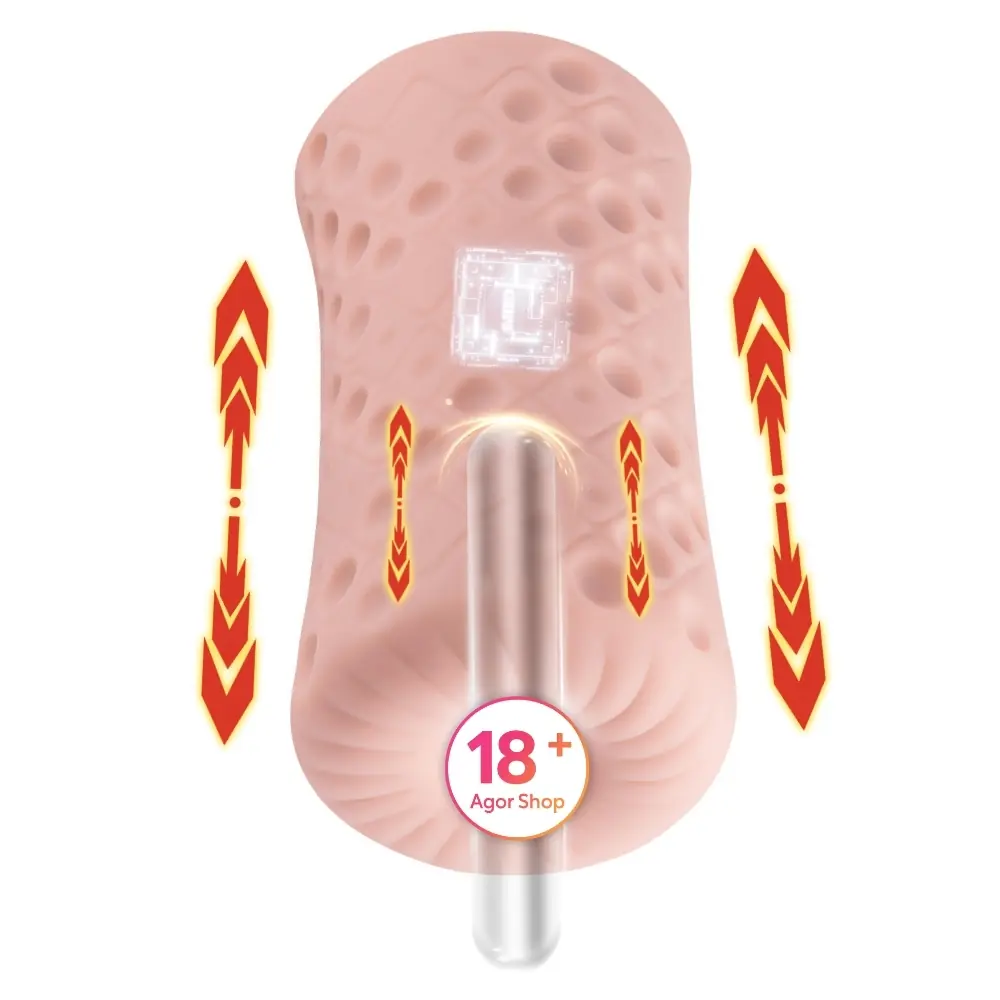 Shequ No.2 White Vagina napred-nazad pokretni masturbator