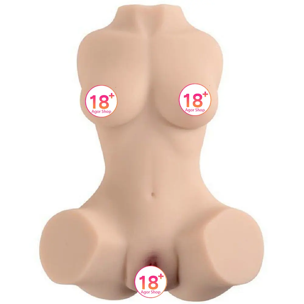 Shequ Susie Realistički Polu-tijelo Masturbator