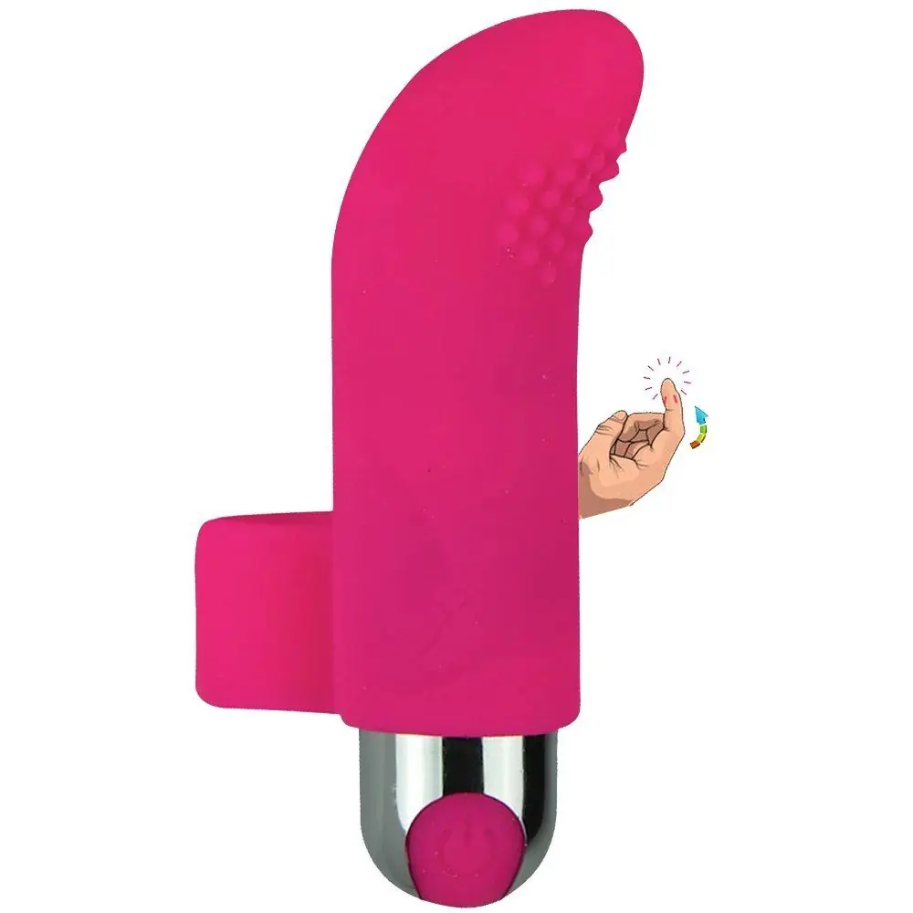 Agor Finger Vibe Dvojsmjerni Usb Punjač Prst Vibrator
