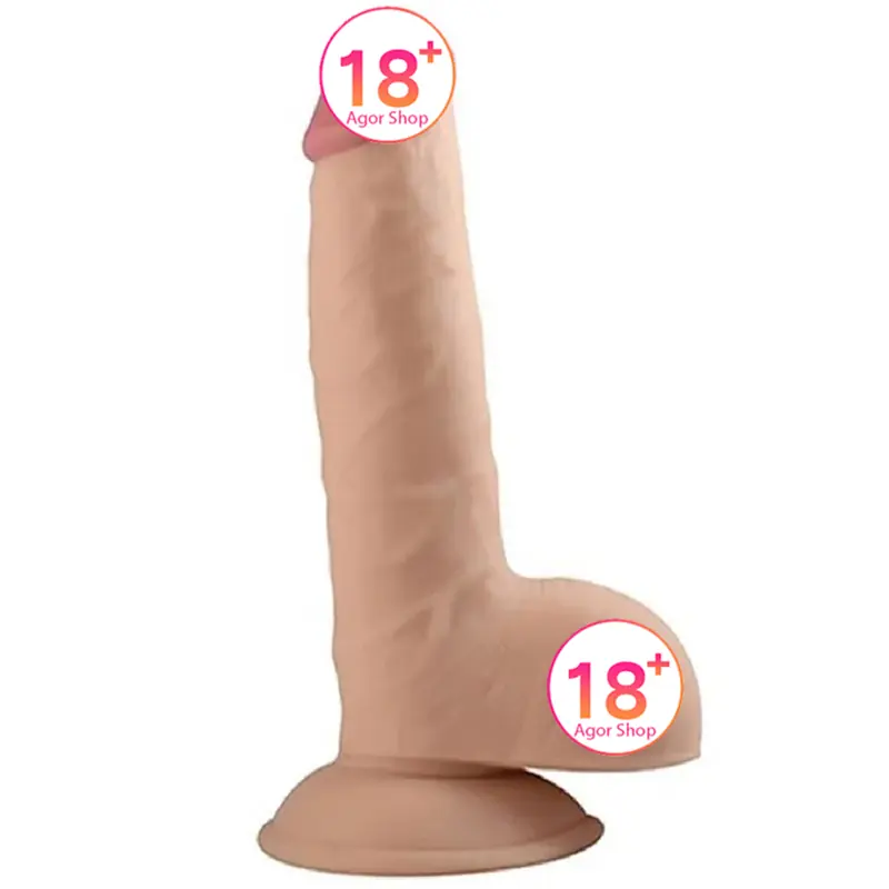 Lovetoy Ultra Soft Dude Dildo 18 cm Realistički Penis LV1084
