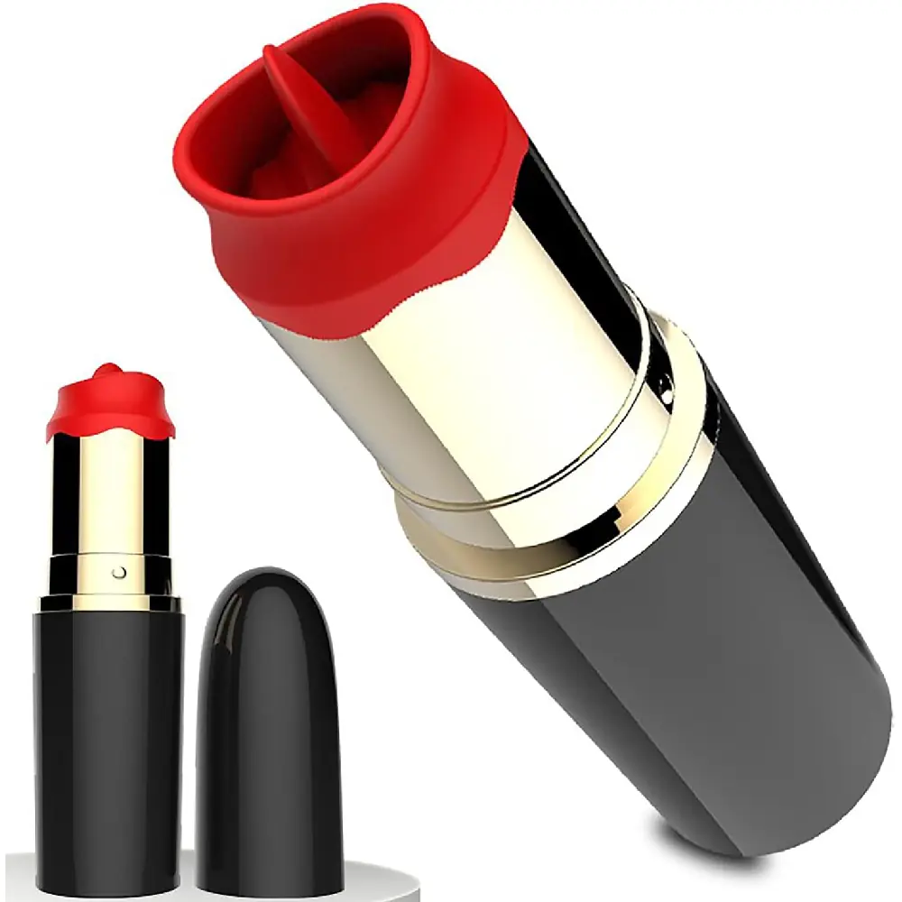 Agor Lipstick 10 Mod Šarjovani Ruž i Jezik Vibrator