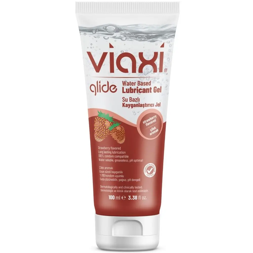 Viaxi Glide Jagoda Aromatični Lubrikant Gel 100 ml