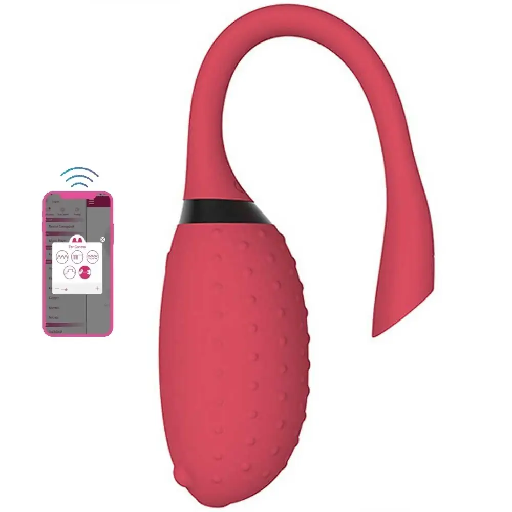 Magic Motion Fugu Red nosivi telefon kontrolisani vibrator