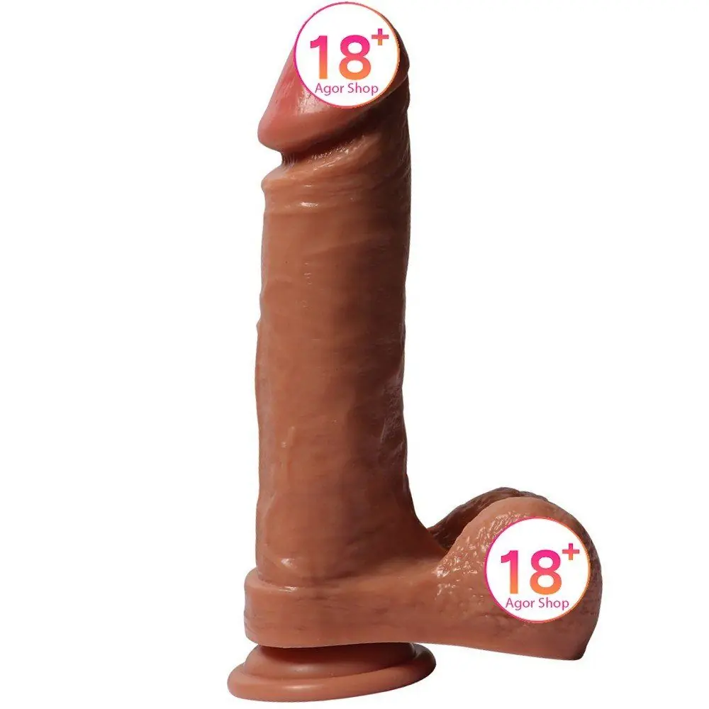 Shequ Dildo Series Desert Wolf 21 cm Natural doku