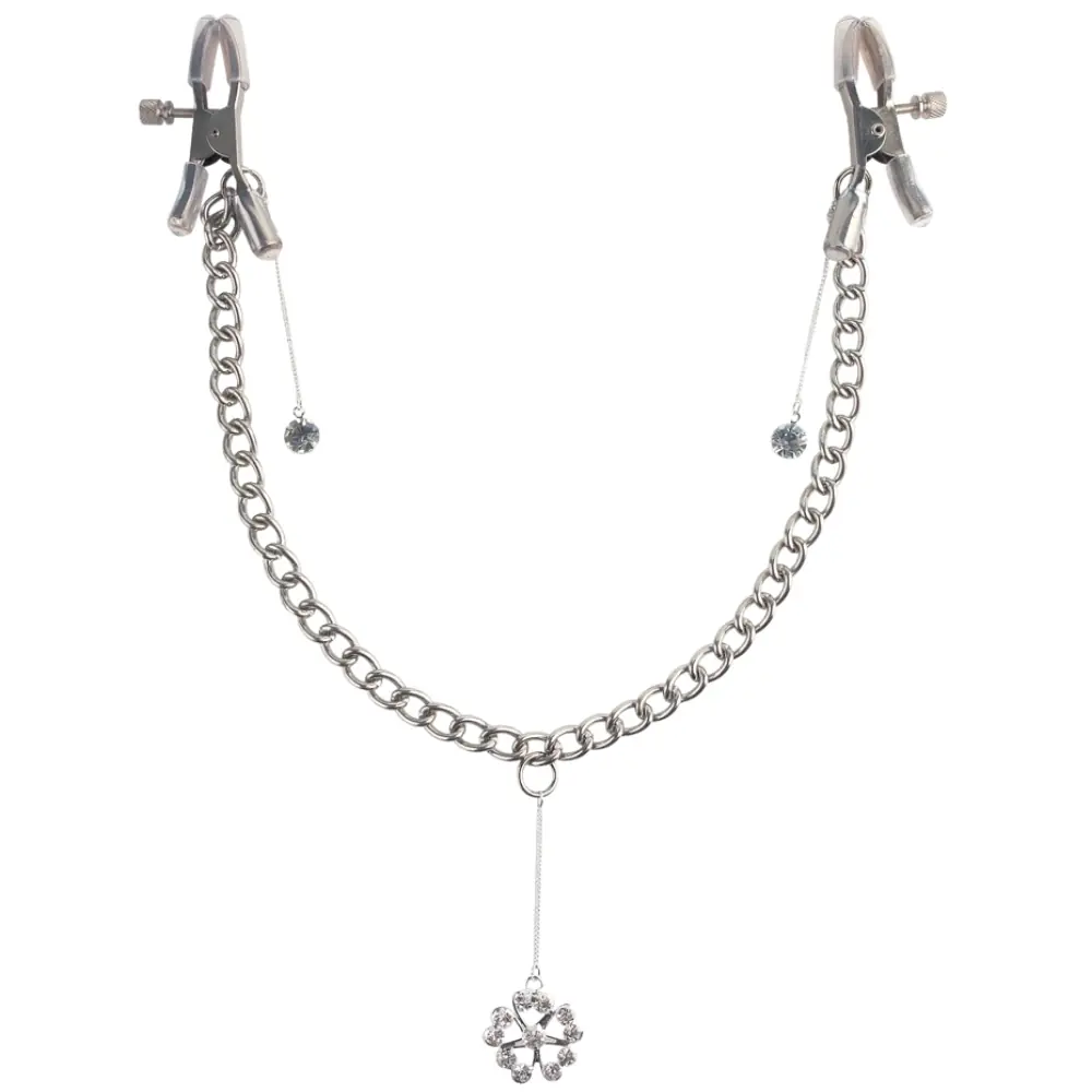 Pipedream Fetish Fantasy Series Crystal Nipple Clamps